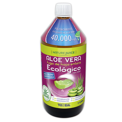 Jugo Aloe Vera Ecológico 1L - Puro y Natural