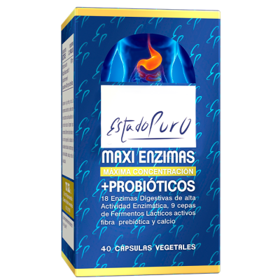 EP MAXI ENZIMAS + PROBIOTICOS 40 caps