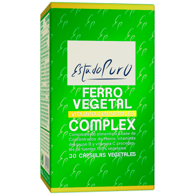 EP Ferro Vegetal Complex 30 Caps - Suplemento Natural