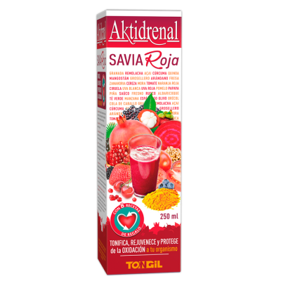 AKTIDRENAL SAVIA ROJA 250 ml - Complemento Natural