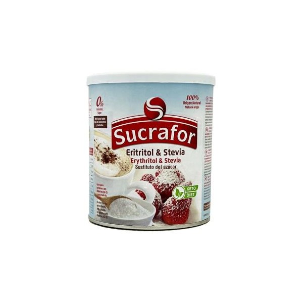 SUCRAFOR ERITRITOL / STEVIA  500 GR