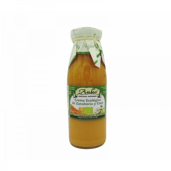 CREMA ZANAHORIA COCO ECO 500 ML 490 GR
