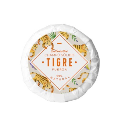 Champú Sólido Tigre Fuerza 60 gr - Cuidado Capilar