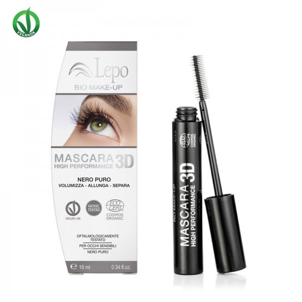 MASCARA PESTAÑAS 3D BIO NEGRO 10 ML