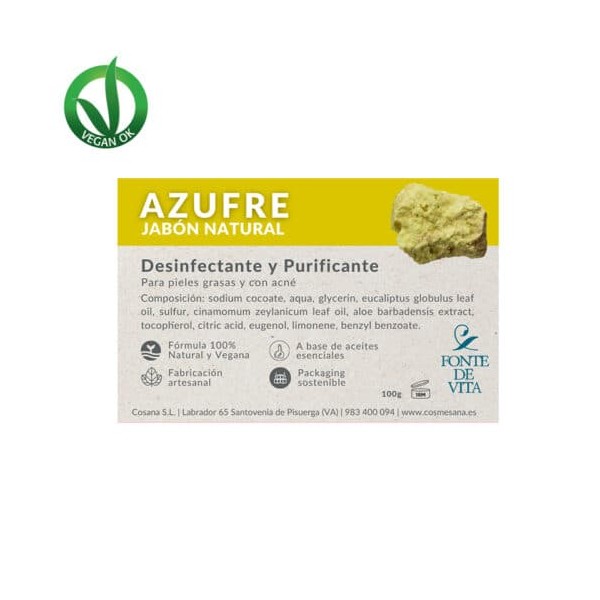 JABON AZUFRE 100 GR