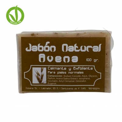 Jabón de Avena 100g - Suave y Natural