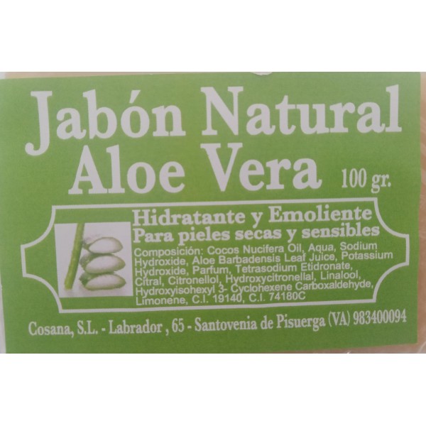 JABON ALOE VERA 100 GR