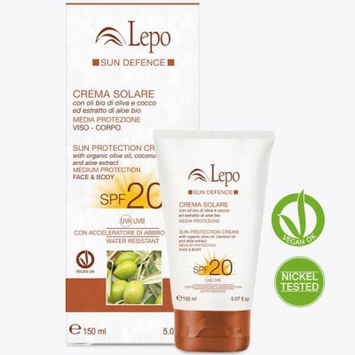 Crema Solar FPS 20 - Protección Solar Natural