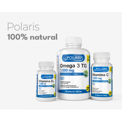 Omega 3 TG 1000 mg - 90 Perlas Polaris