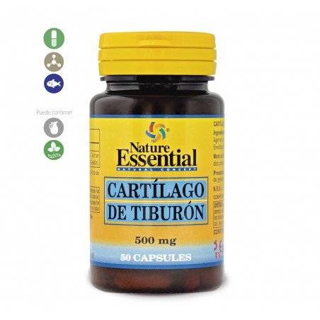 CARTILAGO TIBURON 500 MG 50 CAP