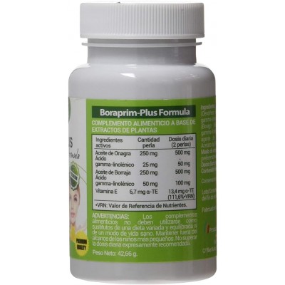 BORAPRIM PLUS 700 MG 60 PERLAS - Suplemento Natural