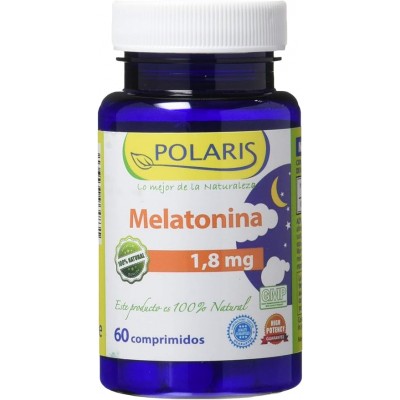 Melatonina 1.8 mg 60 Comp. Polaris - Sueño Natural