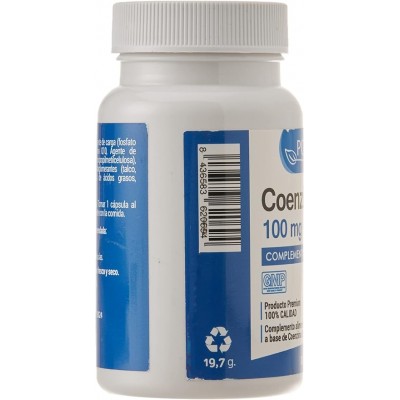 Coenzima Q10 100 mg 30 cápsulas - Compra Tu Suplemento