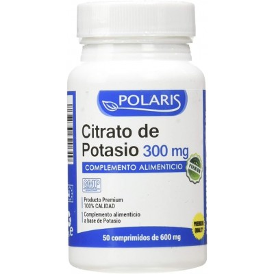 Citrato Potasio 300 mg - Suplemento Alimenticio