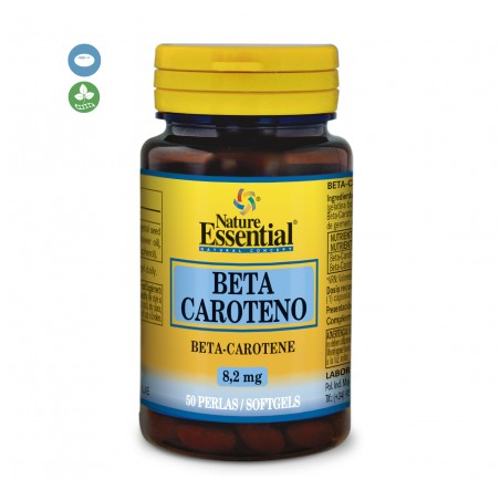 BETACAROTENO 8,2 MG 50 PERLAS