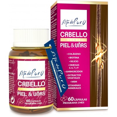 EP Cabello Piel Uñas Clinic 60 Cap - Suplemento Nutricional