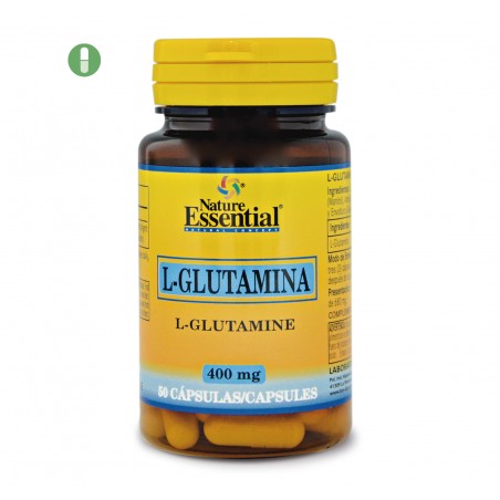 L GLUTAMINA 400 MG 50 CAP