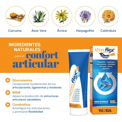 Nivelflex Crema 100 ml - Cuidado Muscular