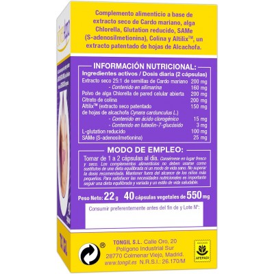 NIVELHEPA 40 caps - Suplemento Natural