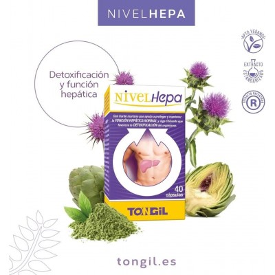 NIVELHEPA 40 caps - Suplemento Natural