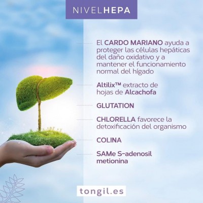 NIVELHEPA 40 caps - Suplemento Natural