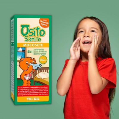 Osito Sanito Mocosete 150 ml - Complemento Nutricional