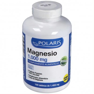 Magnesio 1000 mg 100 Tab Polaris - Compra Ahora