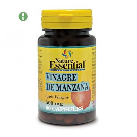 VINAGRE MANZANA 500 MG 50 CAP