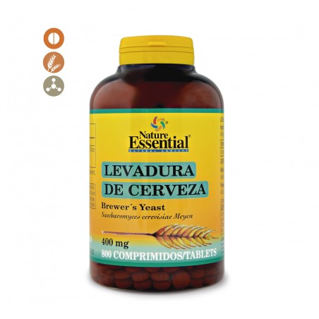 LEVADURA CERVEZA 400 MG 800 TAB