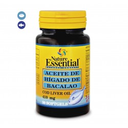 Aceite Hígado Bacalao 410 mg - Suplemento Esencial