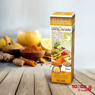 AKTIDRENAL SAVIA DORADA 250 ml - Bienestar Natural