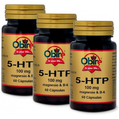 Griffonia 5 HTP Magnesio B6 100 mg - 60 Cápsulas