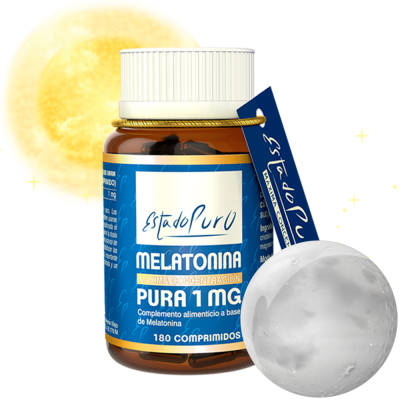 EP Melatonina Pura 1 mg - Suplemento Natural