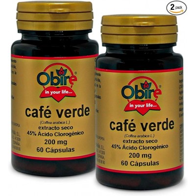 Café Verde Ext Seco 200 mg - Obire