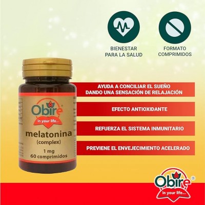 Melatonina Complex 1 mg - Suplemento para el Sueño