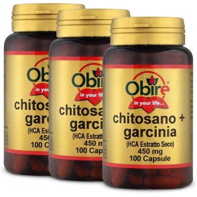 Chitosan Garcinia HCA 450 mg - 100 Cap Obire