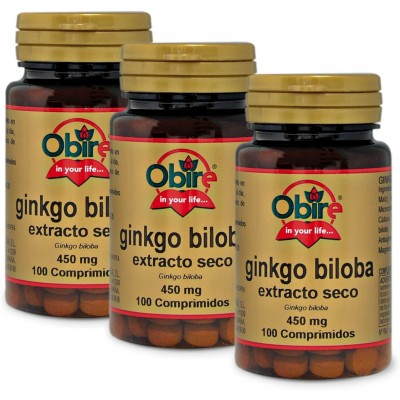 Ginkgo Biloba Ext Seco 450 mg - Obire