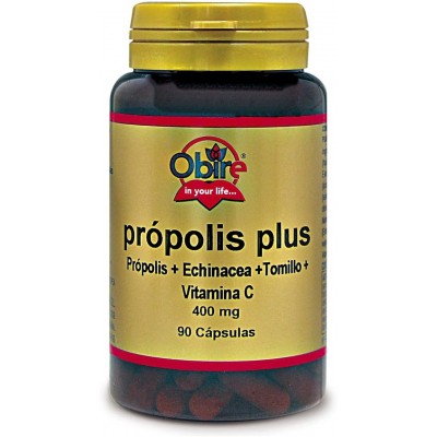 Propolis Plus 400 mg 90 Cap Obire - Suplemento Natural