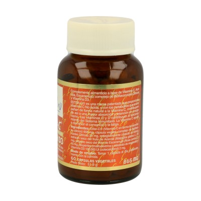EP Vitamina C 500 No Ácida + D3 - Suplemento