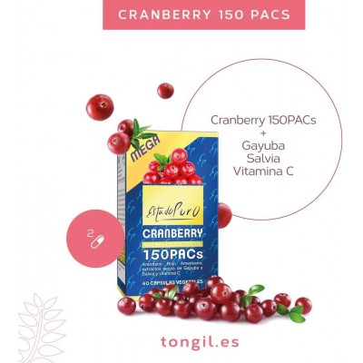 EP Cranberry Mega 150 PACS - 40 Caps