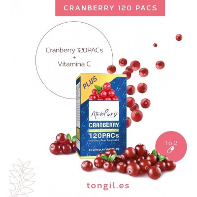 EP Cranberry Plus 120 PACS - Suplemento Natural