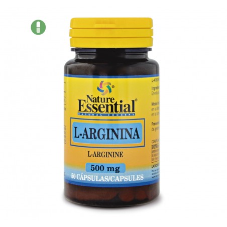 L ARGININA 500 MG 50 CAP