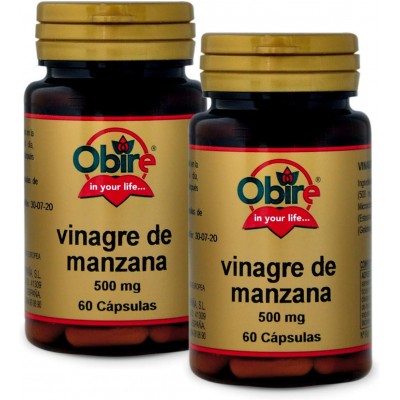 Vinagre de Manzana 500 mg - Obire