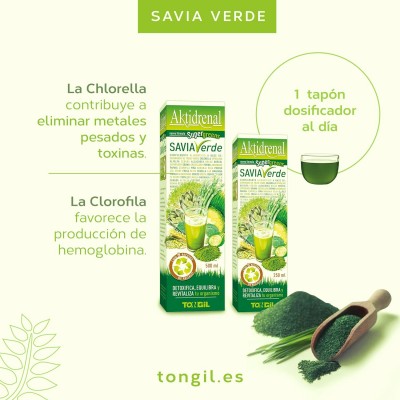 AKTIDRENAL SAVIA VERDE 500 ml - Suplemento Nutritivo