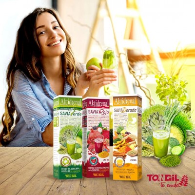 AKTIDRENAL SAVIA VERDE 500 ml - Suplemento Nutritivo