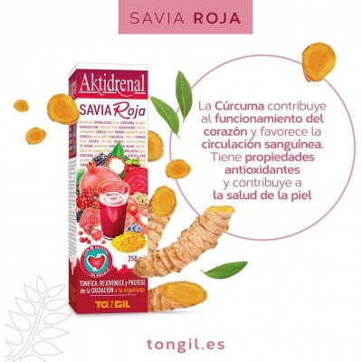 AKTIDRENAL SAVIA ROJA 250 ml - Complemento Natural