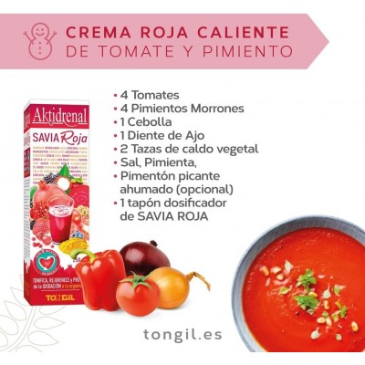 AKTIDRENAL SAVIA ROJA 250 ml - Complemento Natural