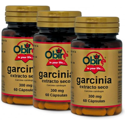 Garcinia Cambogia 300 mg - 60 Cápsulas Obire