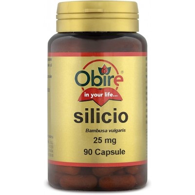 Silicio 25 mg 90 Cap Obire - Suplemento Esencial