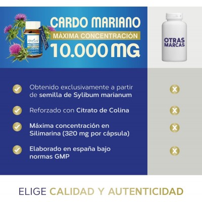 EP Cardo Mariano 10000 mg - Suplemento Natural